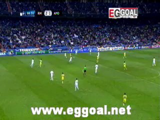 اهداف الشوط الثانى  ريال مدريد و أبويل نيكوسيا 5 - 2