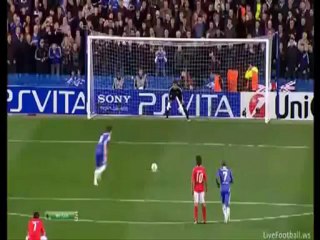 Highlights Chelsea - Benfica 2-1 (Champions League) 04/04/2012