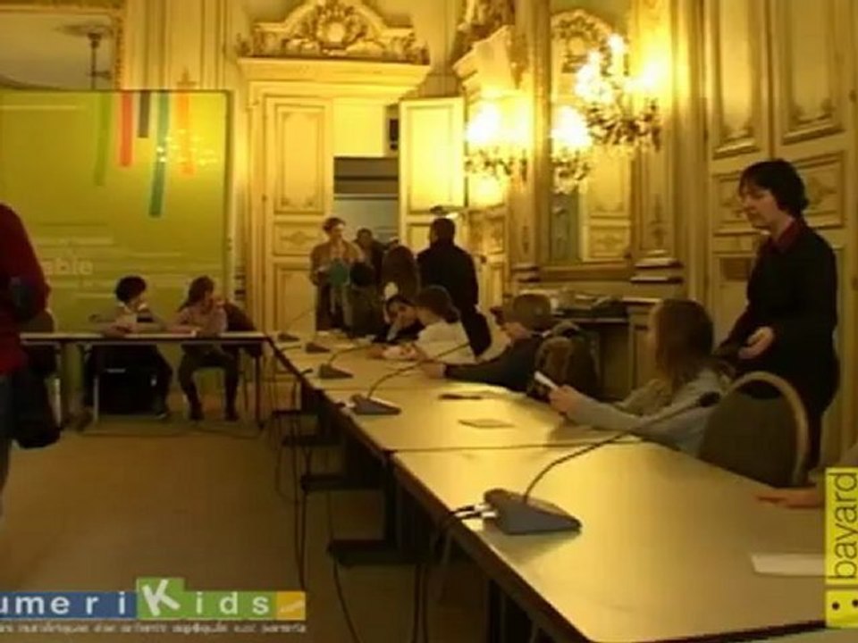 Développement durable à l'école : rencontre au ministère de l'écologie