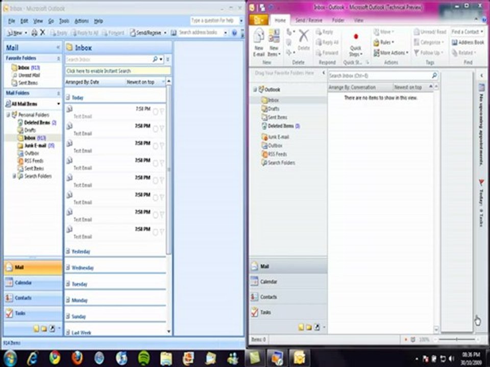 Microsoft Office 2010 Comparison Screencast