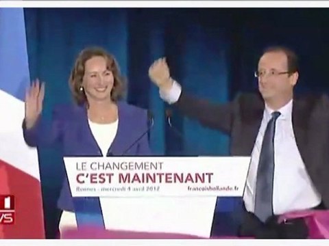 Revivez les retrouvailles Hollande - Royal en moins de 3 minutes