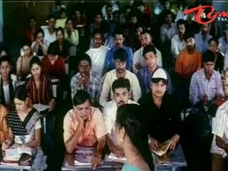 Telugu Comedy Scene - English Lecturer Hot Navel Show