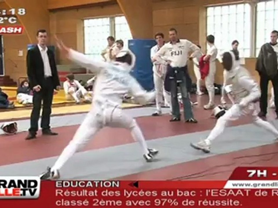 Escrime : Championnats de France Universitaire à Lille