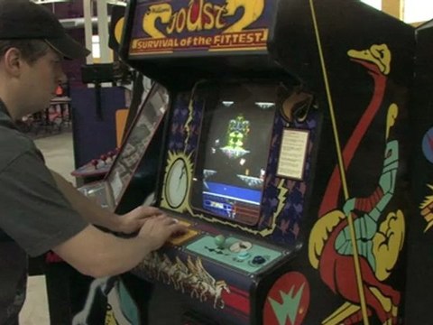 Classic Game Room: JOUST 2: SURVIVAL OF THE FITTEST arcade machine review