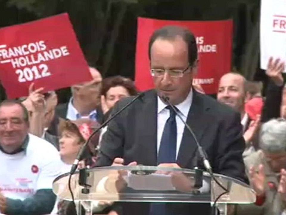 Meeting de François Hollande à Narbonne