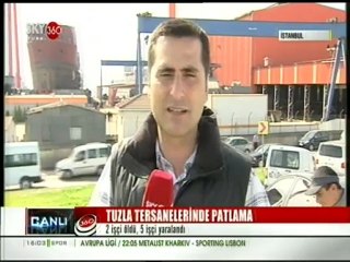 Tuzla Tersanelerinde Patlama