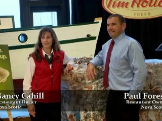 Tim Hortons' Cup-To-Tray program