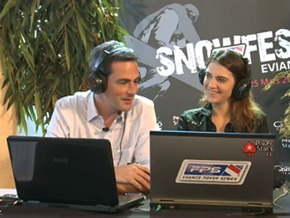 PokerStars Live - FPS Evian Coverage du 24 Mars 2012 - Jour 2 (Partie 3)