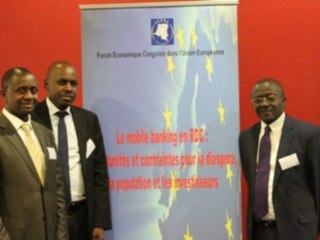 Interview de l'Ambassadeur Henri Mova à Radio Okapi sur le volet mobile banking du FECUE