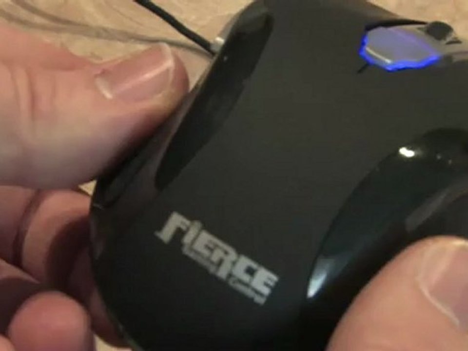 Classic Game Room - FIERCE GAMING CONTROL laser mouse review