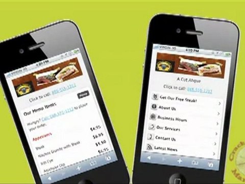 Mobile Website For Restaurants