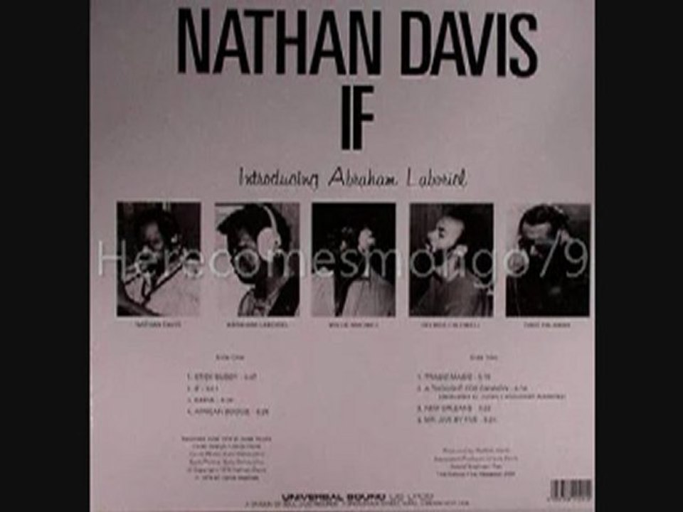 Jazz Funk Nathan Davis Tragic Magic