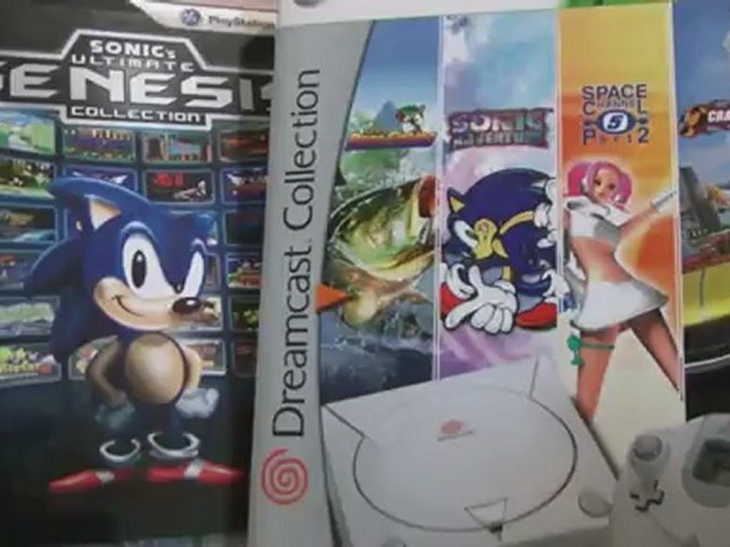 Classic Game Room - DREAMCAST COLLECTION vs. GENESIS COLLECTION packaging  review - video Dailymotion