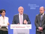 Najat Vallaud-Belkacem, Michel Sapin et Bruno Le Roux réagissent au discours de NIcolas Sarkozy