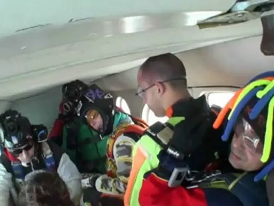 Saut parachute raymond