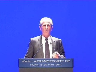 Discours d'Hubert Falco à Toulon