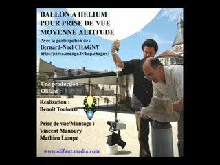 Démo prise de vue avec ballon a helium