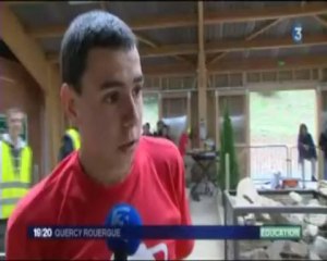 Reportage Finale régionale des olympiade des métiers Jardinier Paysagiste Lycée de Rignac 2012