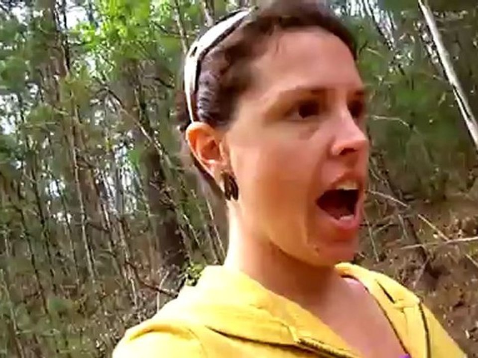 Bear tracking Deer prints