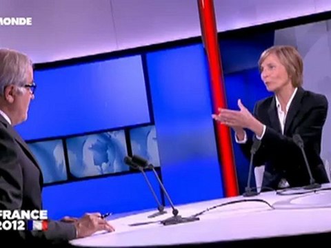 Marielle de Sarnez, invitée de France 2012 sur TV5 Monde - 030412