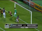 1/2 finale - Monterrey/Pumas UNAM 1-1
