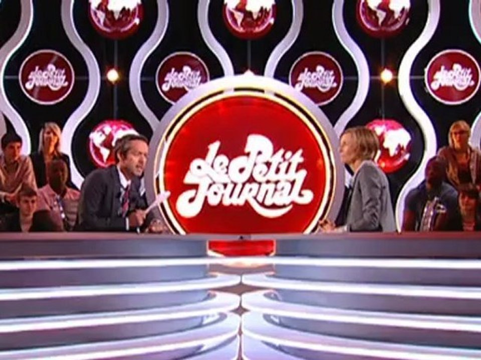 Marielle de Sarnez, invitée du Petit Journal sur Canal+ - 040412