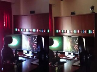 iPhone 4S Vs. iPhone 4 Camera Test / 720p / Split Screen