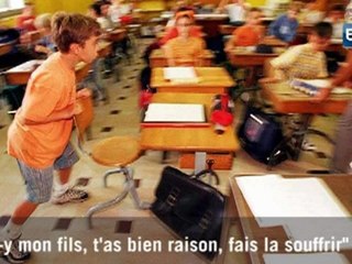 "Vas-y mon fils, fais-la souffrir"