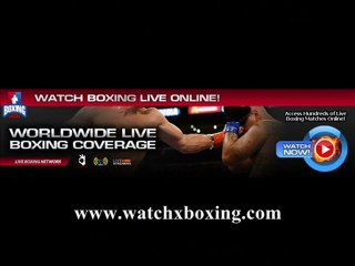 Online Boxing Fight Hugo Centeno vs Gerardo Prieto
