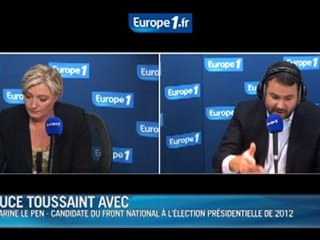 #ledébat : "Oui, cent fois oui !", pour Marine Le Pen
