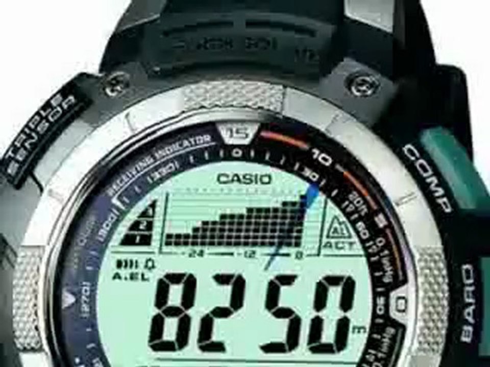 Casio PAW1100 1V Pathfinder Atomic Solar