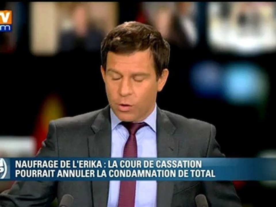 Naufrage de l'Erika : "régression considérable", selon Lepage sur BFMTV