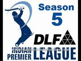 Streaming Links Of IPL 2012 Season 5 T20 Matches