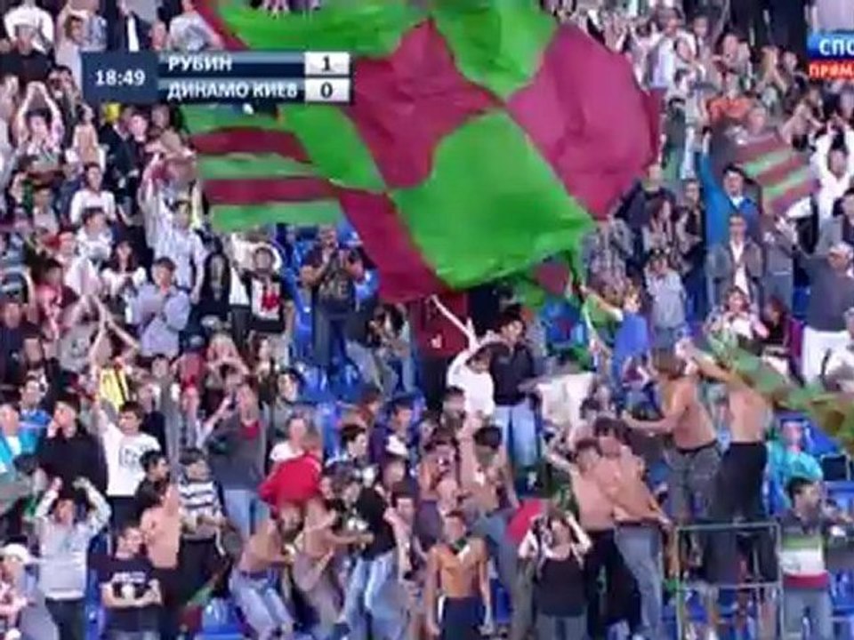 ЛЧ 2011/12. 3 раунд. Рубин - Динамо К. 2-1 (1-0 Дядюн)
