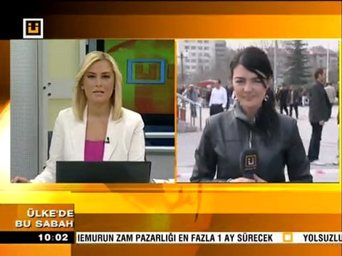 5 Nisan 2012 Ergül Yeşildağ ülke tv Ankara Gündemi ni anlatıyor
