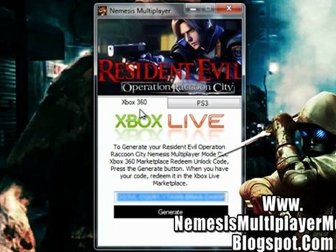 Get Free Resident Evil Operation Raccoon City Nemesis Multiplayer Mode DLC