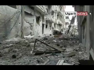 SYRIE,HOMS ville sinistrée (03 avril au 05 avril)