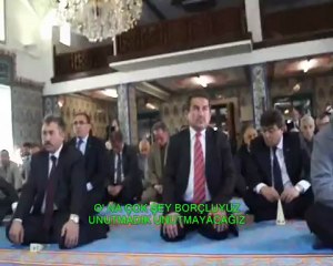MERHUM BAŞBUĞ TÜRKEŞ  VEFATININ 15. YILINDA DUALARLA ANILDI.