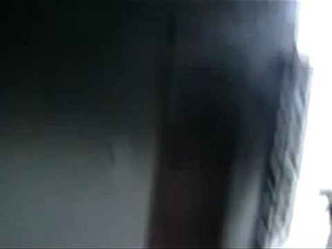 فري برس ريف حماه المحتل حرق احد المنازل في قلعة المضيق 5 4 2012