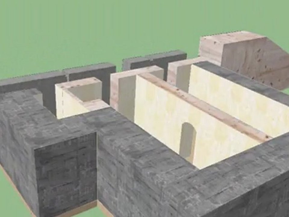 DV3  bois Fumin  Murs  Dalle Terrassement