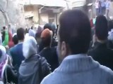 فري برس دمشق مظاهرة حاشدة ورااائعة في القويق حي الميدان 5 4 2012