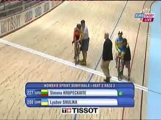 Mondiaux sur piste 2012 vitesse dame demi-finale