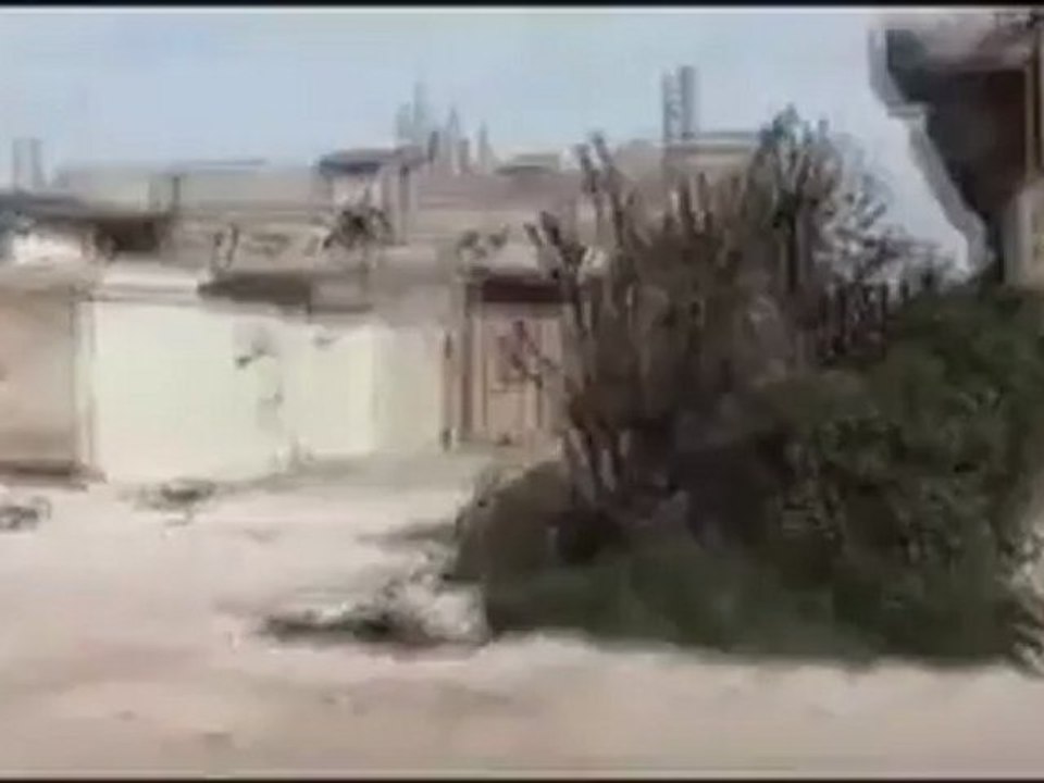 فري برس حمص حي الربيع العربي   الدمار الهائل نتيجة القصف المت 5 4 2012