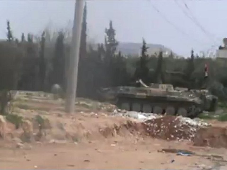 حماه - مشاع الاربعين - اقتحام الحي بالدبابات وحملة...