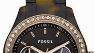 Fossil Stella Resin Watch Tort