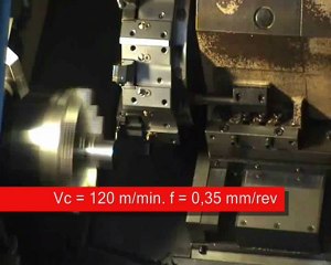 AYDOSA PARTING BLADES IN EXTREME TESTING