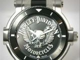 Harley Davidson® Bulova® medallion Luminous Stainless steel