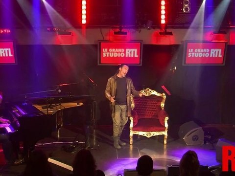 Florent Pagny - Le jazz et la java en live dans le Grand Studio RTL