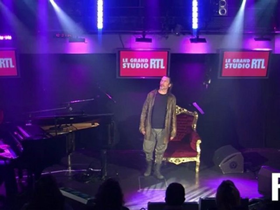Florent Pagny - Et un jour une femme en live dans le Grand Studio RTL