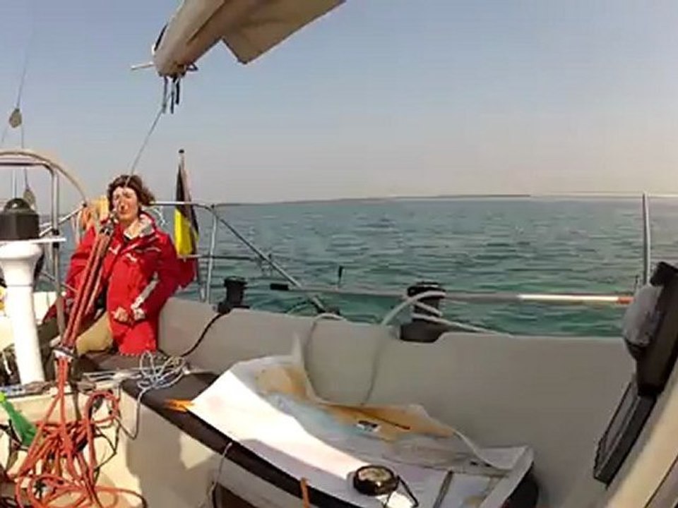 Drago, mise à l'eau et premiers bords